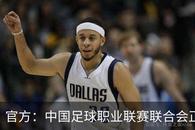 官方：中国足球职业联赛联合会正式成立